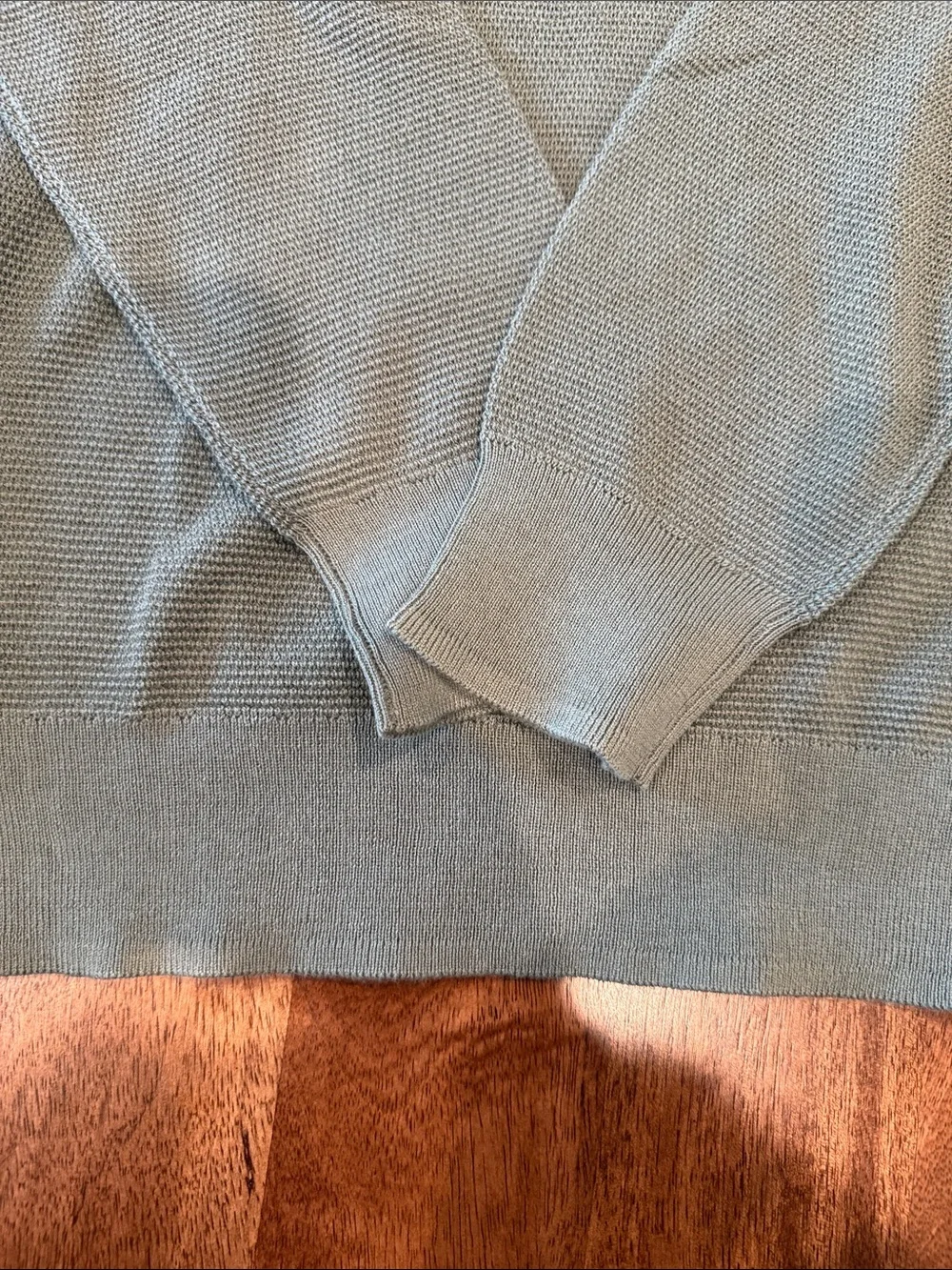 J. Crew Sage Green Crewneck Sweater - mens